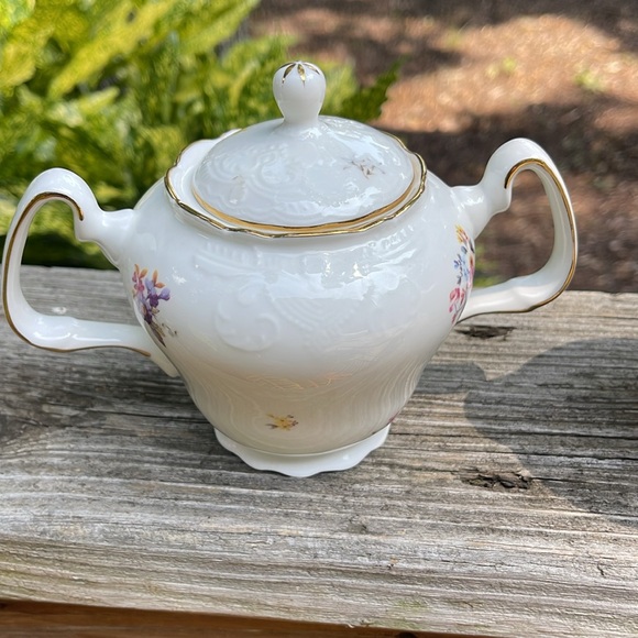 Vintage Meditation Gracie Bone China Sugar and Creamer set - Picture 2 of 9